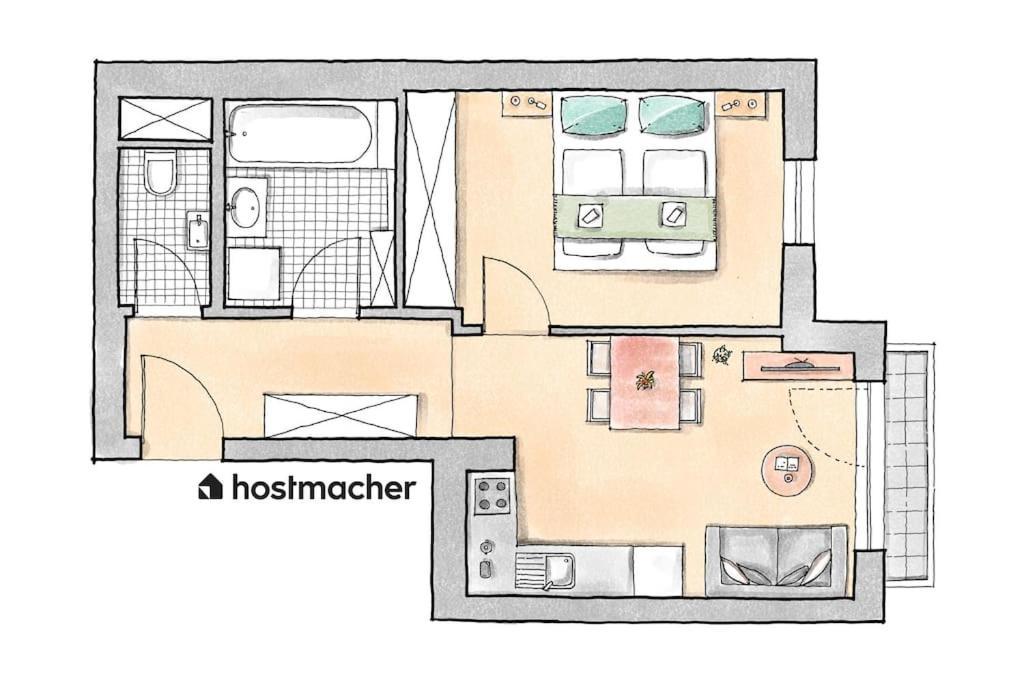 Trendy 1Br, Direct City Access By Hm เวียนนา ภายนอก รูปภาพ